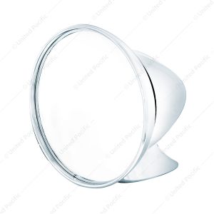 Large Deluxe GT Racing Style Exterior Mirror Kit, Chrome