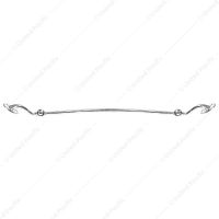 Polished Stainless Steel Dropped Headlight Bar For 1932 Ford Car/Truck