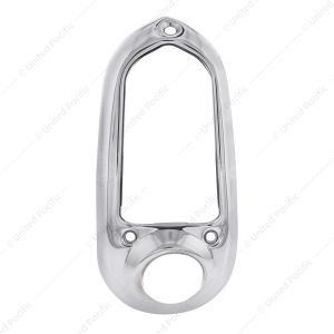 Stainless Steel Tail Light Bezel For 1949-50 Chevy Passenger Car - L/H