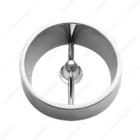 Chrome Plastic LED Tail Light & Backup Light Ring For 1963 Chevy Impala