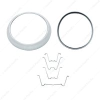 Headlight Rim Kit With Gaskets And Clips For 1947-54 Chevy Truck