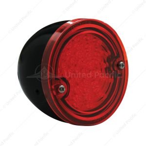 LED Tail Light Assembly With Black Housing For 1960-66 Chevy & GMC Stepside Truck, Red Lens