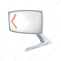 Exterior Mirror With LED Turn Signal For 1967-68 Ford Mustang - L/H