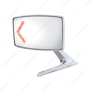 Exterior Mirror With LED Turn Signal For 1967-68 Ford Mustang - L/H