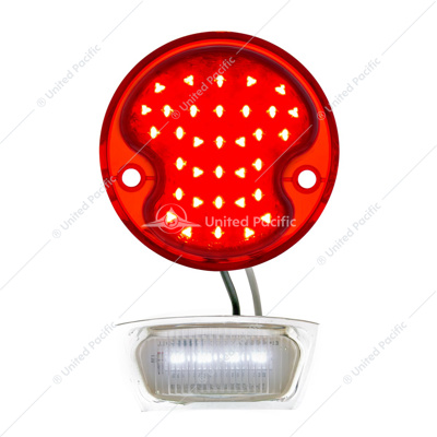 34 LED Sequential Tail Light With 4 LED License Plate Light For 1932 Ford Car/Truck - L/H