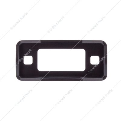 Black Anodized Billet Aluminum Side Marker Bezel With Raised Side Protection For 1970-77 Ford Bronco