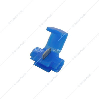 18-14 AWG Blue Mid-Line Tap Connector w/ Stop, 6 Pcs.