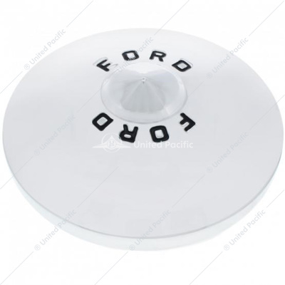 Stainless Steel "Ford" Script Hubcap For 1949-50 Ford Passenger Car