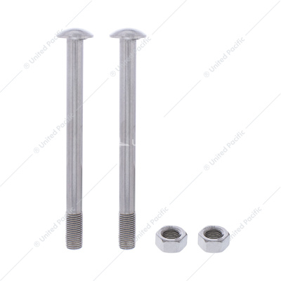Stainless Steel Bumper End Bolts And Nuts For 1928-31 Ford Model A (Pair)