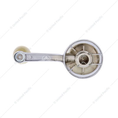 Chrome Inside Window Crank With Ivory Knob For 1949-60 Chevy Full Size Passenger Car