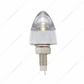 LED Bullet License Plate Fastener - White (2-Pack)