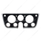 Dash Bezel For 1969-72 Chevy & GMC Truck With 7 Gauges - Black & Chrome