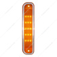 15 Amber LED Side Marker With Stainless Steel Trim For 1973-80 Chevy & GMC Truck