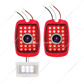 LED Tail Light Set With LED Blue Dot For Chevy & GMC Truck (1940-1953) & Car (1937-1938) (Pair)