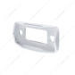 Clear Anodized Billet Aluminum Side Marker Bezel With Raised Side Protection For 1970-77 Ford Bronco