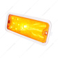 17 Amber LED Front Parking Light With SS Trim For 1973-80 Chevy & GMC Truck