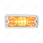 17 Amber LED Front Parking Light With SS Trim For 1973-80 Chevy & GMC Truck, R/H - Clear Lens