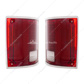 LED Sequential Tail Light Set With Trim For 1973-1987 Chevy & GMC Truck (Pair)