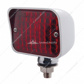 Large Rectangular Auxiliary Light - Red