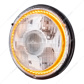 ULTRALIT - High Power LED 7" Projection Light With Dual Color LED Halo & Classic Style Lens