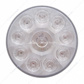 10 LED 4" Round Light (Stop, Turn & Tail) - Red LED/Clear Lens