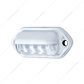 4 White LED Chrome License Plate Light/Utility Light