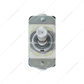 2 Pin, 10 Amp - 12V DC On-Off Metal Toggle Switch With 2 Screw Terminals