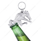 Chrome Bucking Horse Key Chain/Bottle Opener