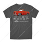 SEMA 2021 United Pacific K5 Blazer T-Shirt, Smoke Gray - XXL