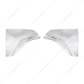 Stainless Steel Fender Skirt Scuff Pads For 1959 Chevy Passenger Car (Pair)